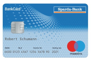 Die Debitkarte ist die ec-Karte bzw. die BankCard